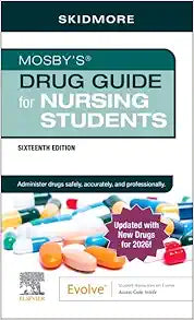 Mosby’s Drug Guide for Nursing Students with 2026 Update, 16th Edition